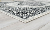 Serang Gray/Black Area Rug