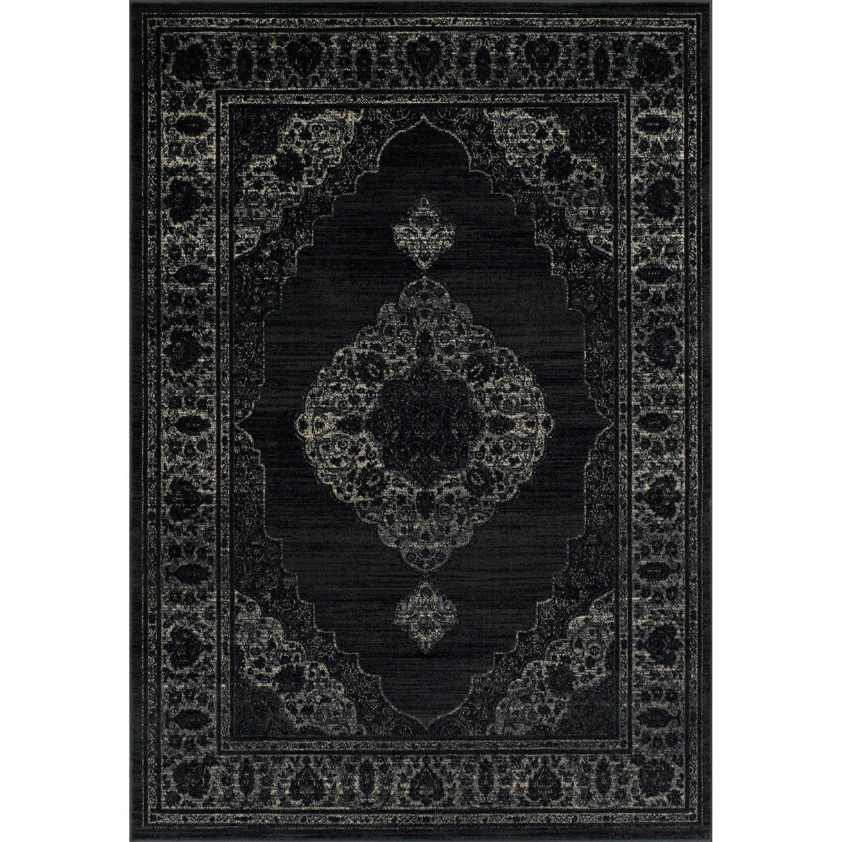 Kozlu Dark Gray Area Rug