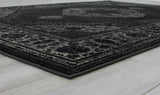 Kozlu Dark Gray Area Rug