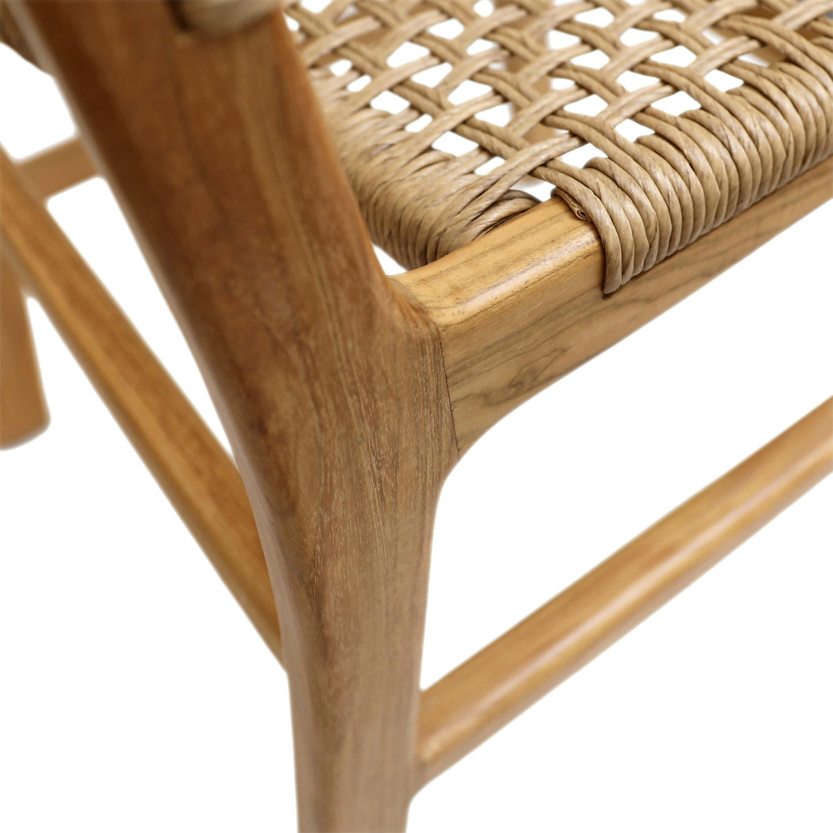 Dallas Outdoor Dining Chair, Natural, Set of 2 by Dovetail at Eve Furniture