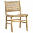 Dallas Outdoor Dining Chair, Natural, Set of 2 by Dovetail at Eve Furniture