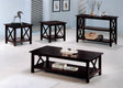 Rachelle Deep Merlot 3-Piece Occasional Table Set by Coaster at Eve Furniture