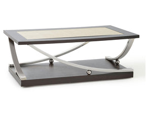 Ramsey Cocktail Table W/Casters by Steve Silver at Eve Furniture