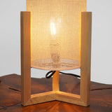 Rayna Table Lamp Oak and Natural by Ashcroft Imports at Eve Furniture
