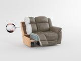 Payton Gray Swivel Glider Reclining Chair