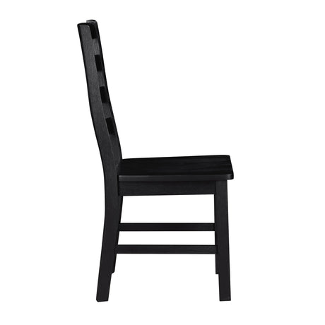 Redmond Black Dining Side Chair, Set of 2 by Homelegance at Eve Furniture