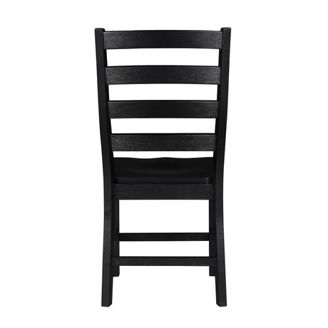 Redmond Black Dining Side Chair, Set of 2 by Homelegance at Eve Furniture
