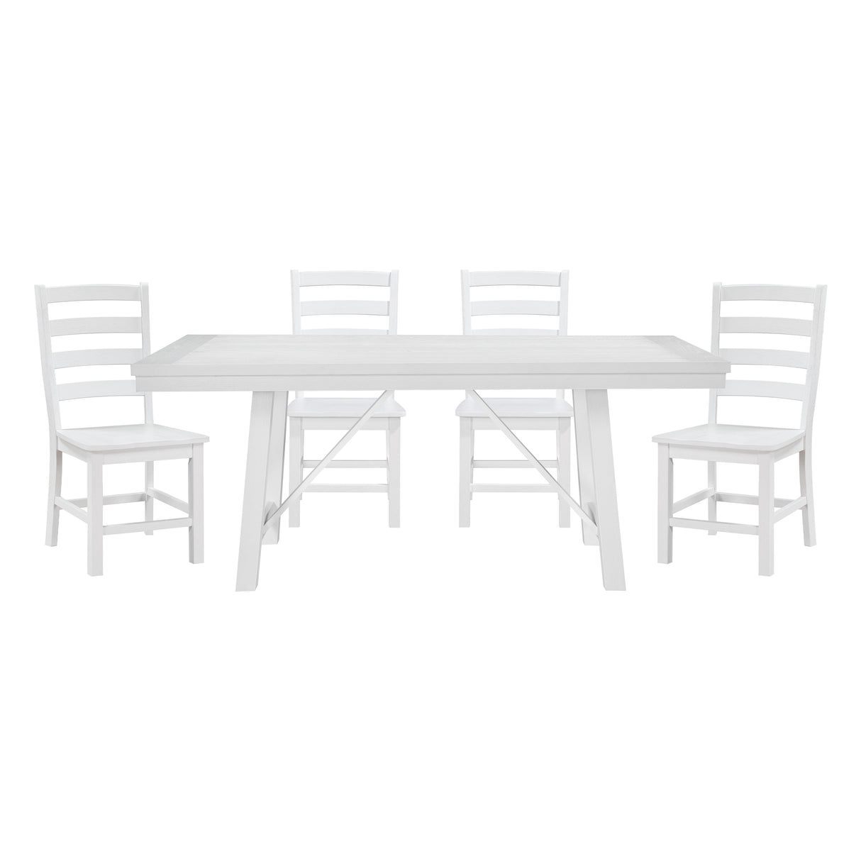 Redmond White Dining Set by Homelegance at Eve Furniture