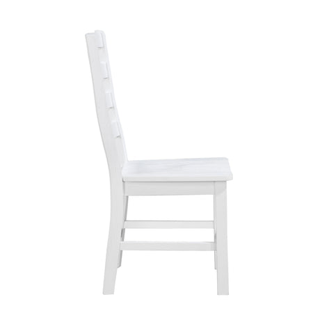 Redmond White Dining Set by Homelegance at Eve Furniture