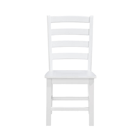 Redmond White Dining Side Chair, Set of 2 by Homelegance at Eve Furniture