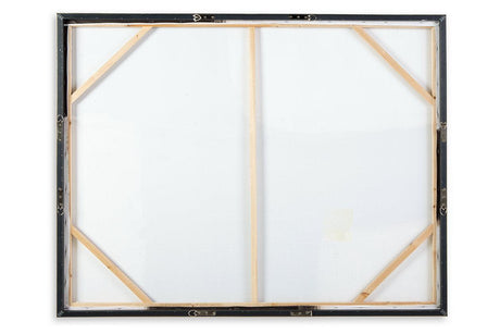 Reighlea Black/White Wall Art by Ashley at Eve Furniture