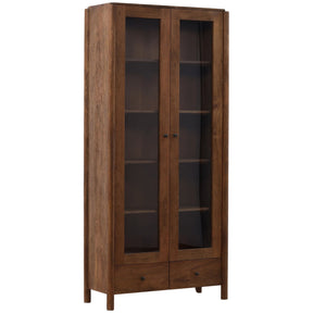 Reiko Cabinet, Brown by Dovetail at Eve Furniture