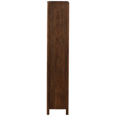 Reiko Cabinet, Brown by Dovetail at Eve Furniture