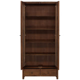 Reiko Cabinet, Brown by Dovetail at Eve Furniture