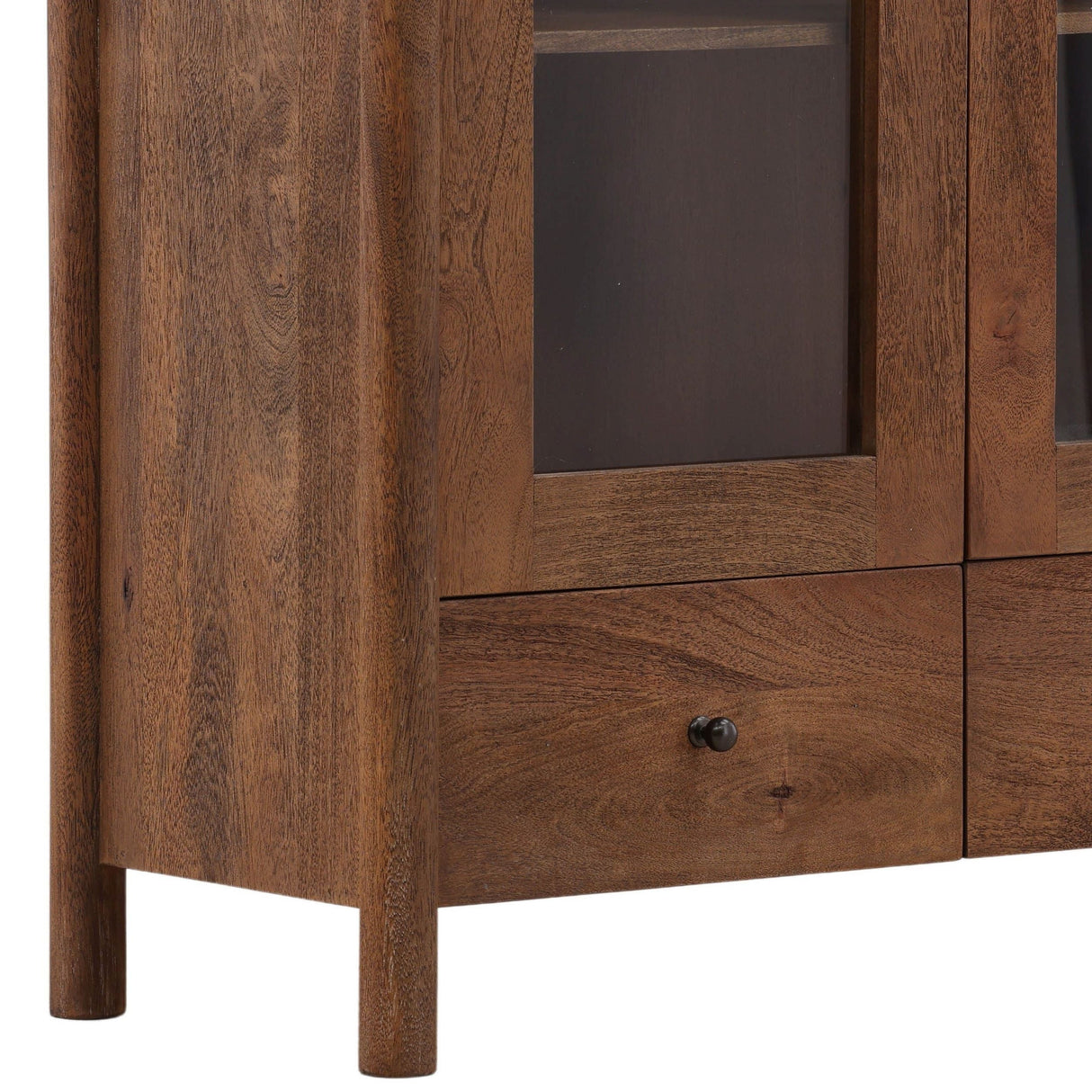 Reiko Cabinet, Brown by Dovetail at Eve Furniture