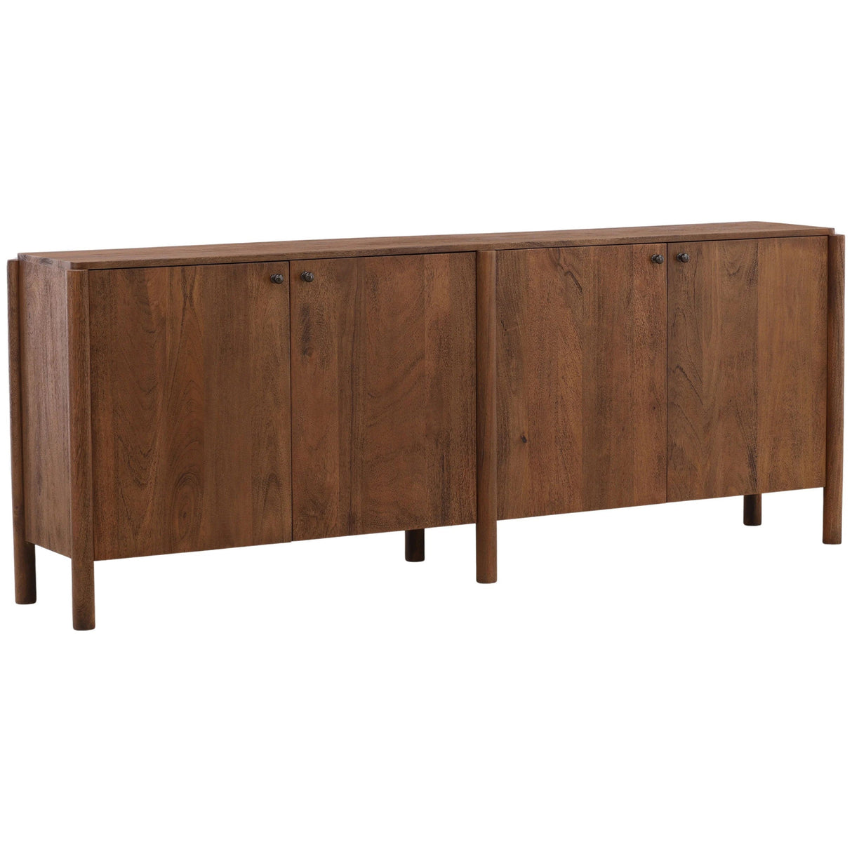 Reiko Sideboard, Brown by Dovetail at Eve Furniture