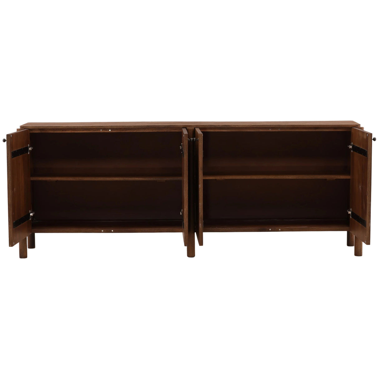 Reiko Sideboard, Brown by Dovetail at Eve Furniture