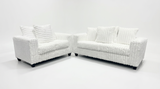 Gia Eggshell Sofa & Loveseat
