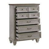 Renton Antique Gray Chest by Homelegance at Eve Furniture