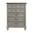 Renton Antique Gray Chest by Homelegance at Eve Furniture