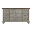 Renton Antique Gray Dresser by Homelegance at Eve Furniture