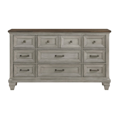 Renton Antique Gray Dresser by Homelegance at Eve Furniture