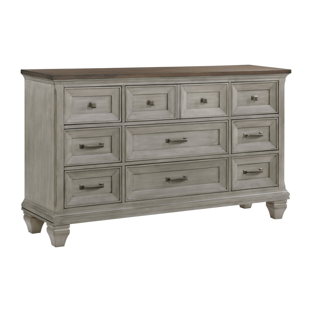 Renton Antique Gray Dresser by Homelegance at Eve Furniture