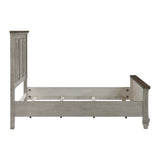 Renton Antique Gray Queen Panel Bed by Homelegance at Eve Furniture