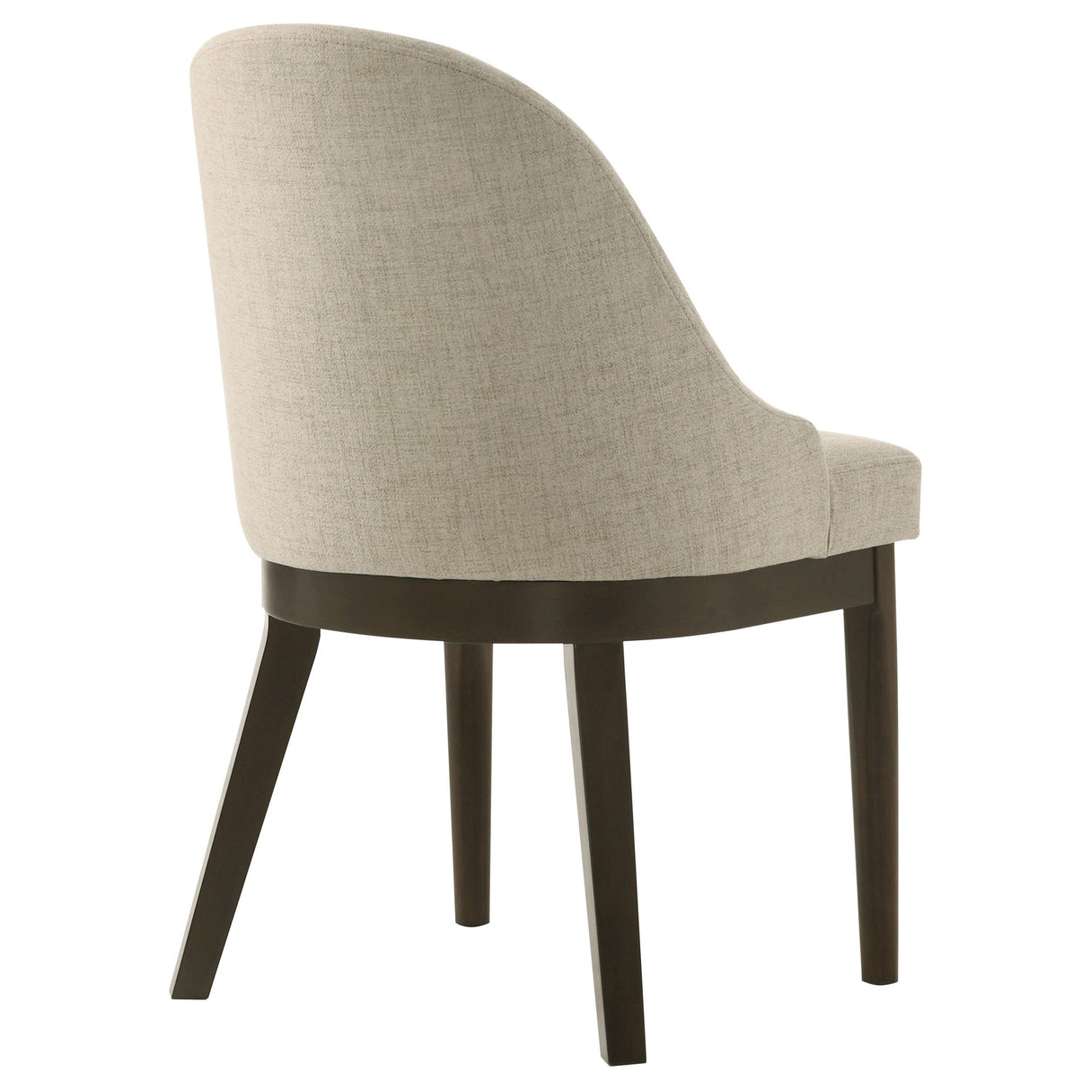Reseda Oatmeal Upholstered Dining Side Chair, Set of 2 by Coaster at Eve Furniture