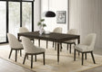 Reseda Ash Brown 7-Piece Rectangular Dining Set by Coaster at Eve Furniture