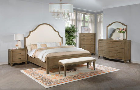 Revello Washed Mango Eastern King Panel Bed by Coaster at Eve Furniture