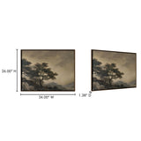 Reverie Multicolor Framed Painting by Moe's Home at Eve Furniture