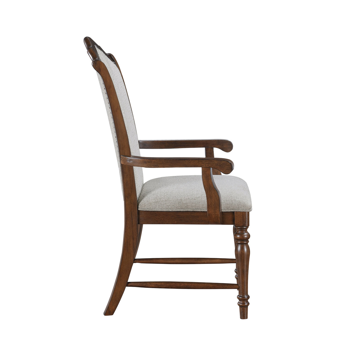 Rexford Cherry Dining Arm Chair, Set of 2 by Homelegance at Eve Furniture
