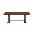 Rexford Cherry Dining Table by Homelegance at Eve Furniture