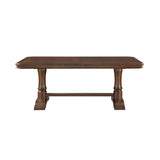 Rexford Cherry Dining Table by Homelegance at Eve Furniture