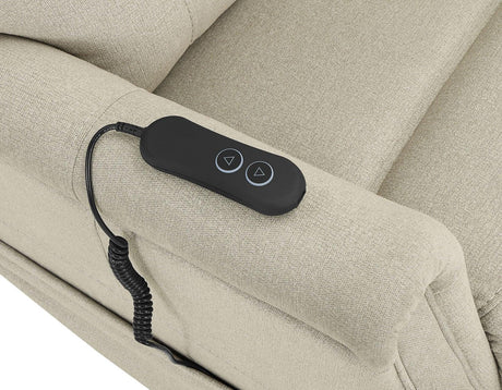 Rhodes Versatile Beige Power Lift Chair by Steve Silver at Eve Furniture