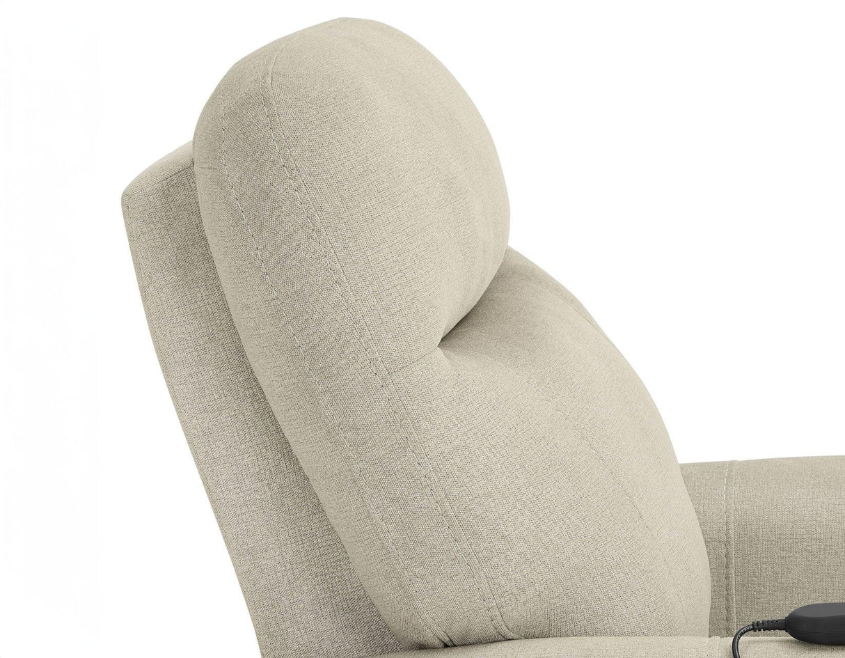 Rhodes Versatile Beige Power Lift Chair by Steve Silver at Eve Furniture