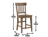 Riverdale 24″ Counter Stool by Steve Silver at Eve Furniture