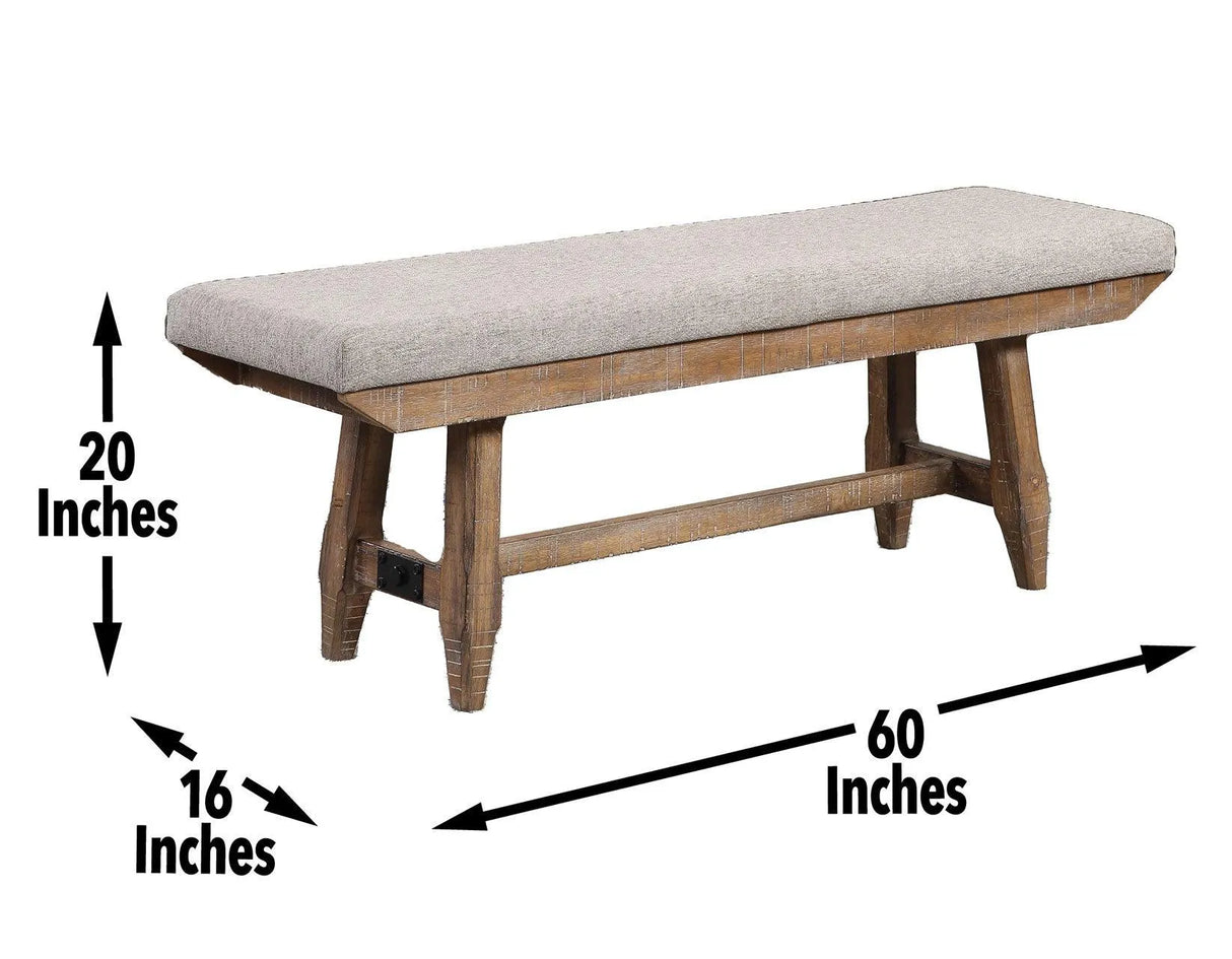 Riverdale Bench by Steve Silver at Eve Furniture