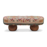 Rizi Textured Wool Upholstered Bench by TOV Furniture at Eve Furniture
