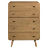 Robyn 5-drawer Bedroom Chest of Drawers Light Ash by Coaster at Eve Furniture
