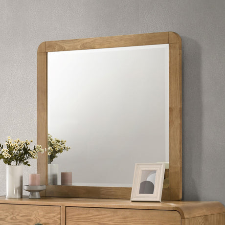 Robyn Light Ash Dresser Mirror by Coaster at Eve Furniture