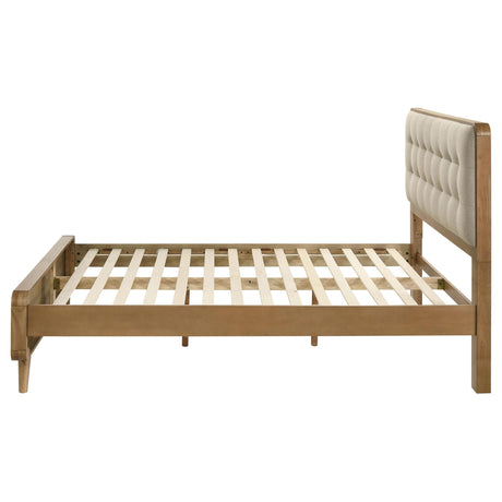 Robyn Wood California King Platform Bed Light Ash by Coaster at Eve Furniture