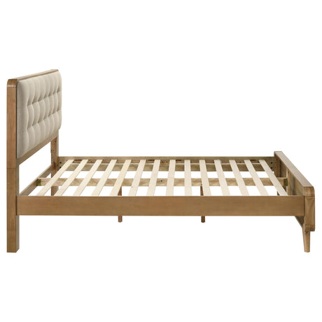 Robyn Wood California King Platform Bed Light Ash by Coaster at Eve Furniture