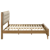 Robyn Light Ash Wood Eastern King Platform Bed by Coaster at Eve Furniture