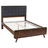 Robyn Dark Walnut Wood Full Platform Bed by Coaster at Eve Furniture