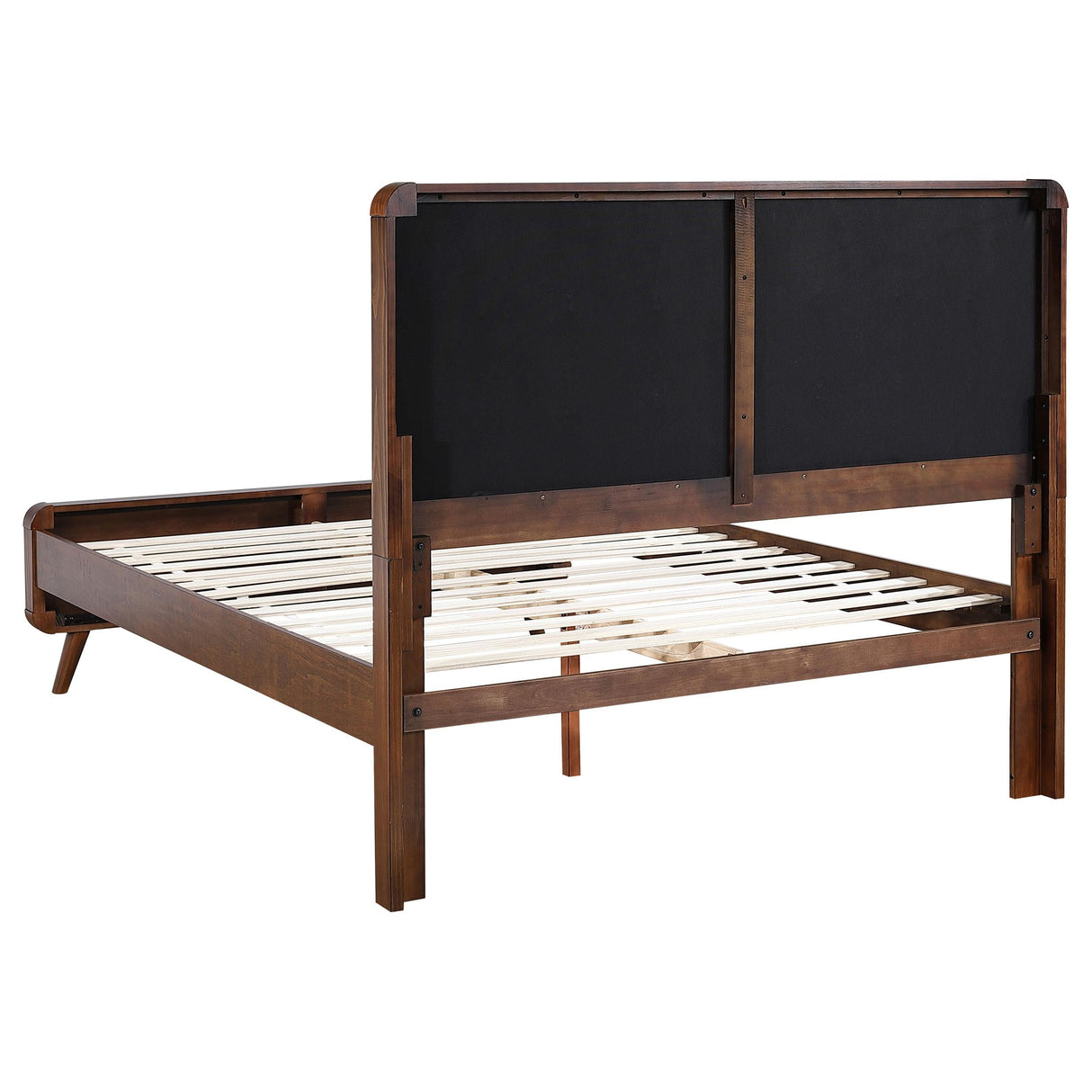 Robyn Dark Walnut Wood Full Platform Bed by Coaster at Eve Furniture