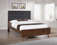 Robyn Dark Walnut Wood Full Platform Bed by Coaster at Eve Furniture
