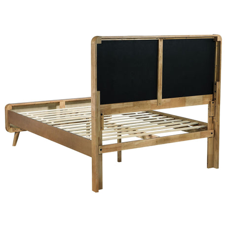 Robyn Light Ash Wood Full Platform Bed by Coaster at Eve Furniture