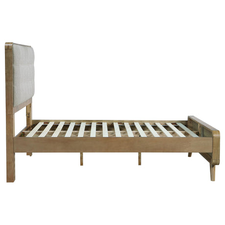 Robyn Light Ash Wood Full Platform Bed by Coaster at Eve Furniture